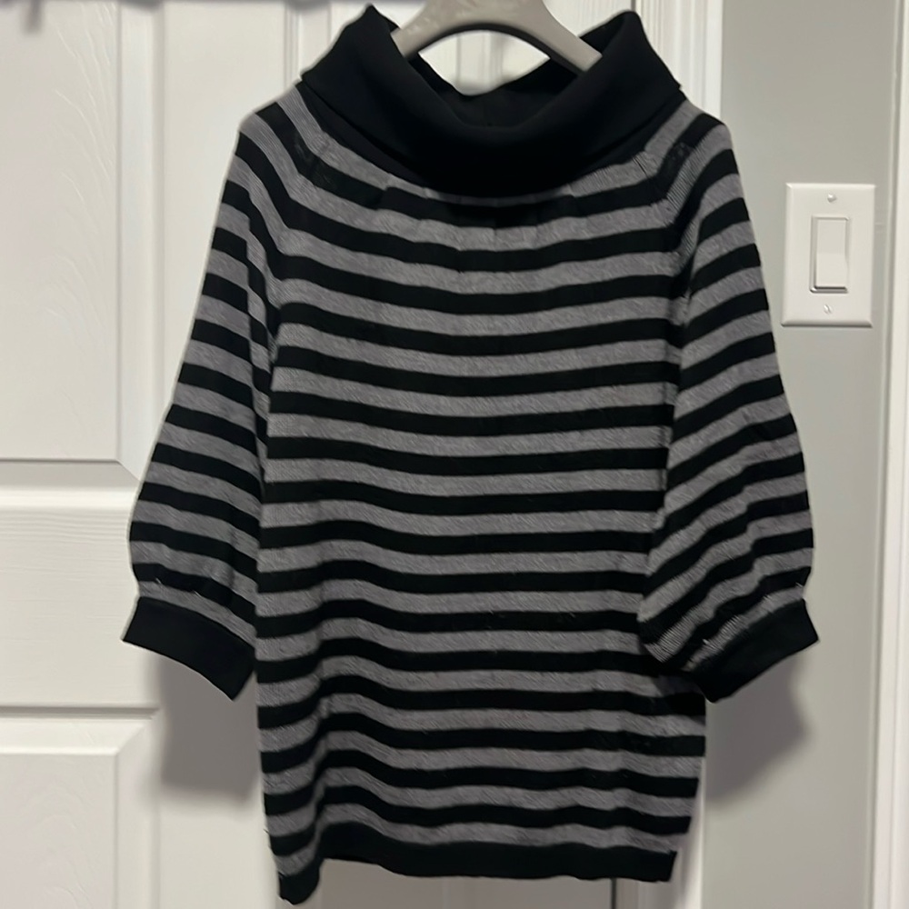 Pre-loved CLUB MONACO 100% Merino Wool Loose Turtleneck Sweater